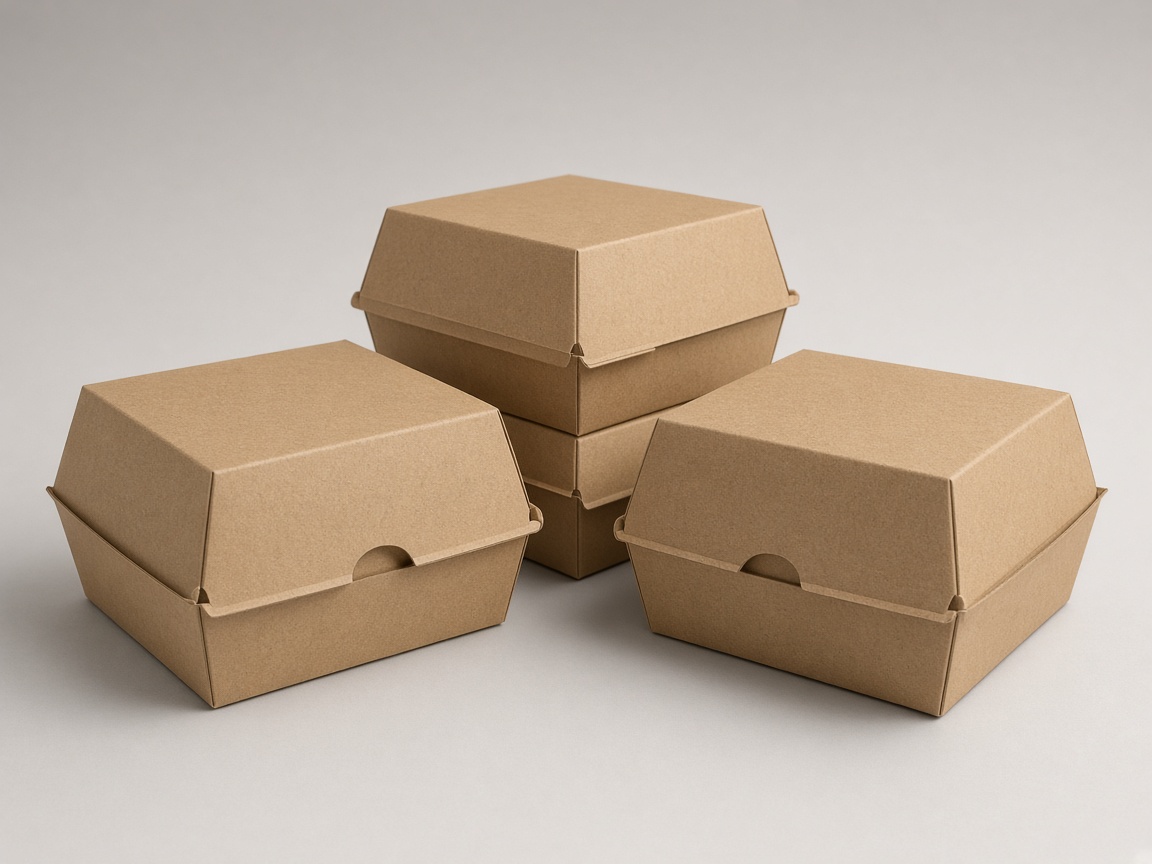 Kraft food packaging boxes