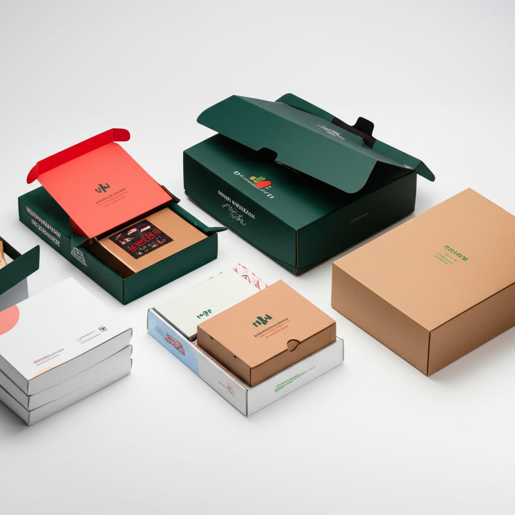 Custom folding carton boxes for retail and gift packaging